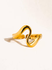 Arther 18K Gold Abstract Ring