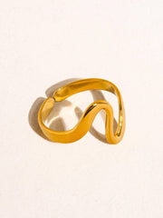 Arther 18K Gold Abstract Ring