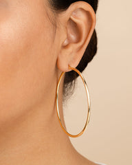 Sterling Silver Hoop Earrings