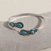 Turquoise Stone Cuff Bracelet