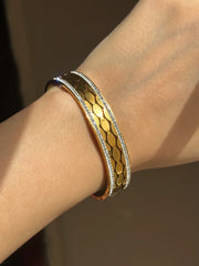 Elysian Luxe - 18k Gold Plated Cuff/Bangle
