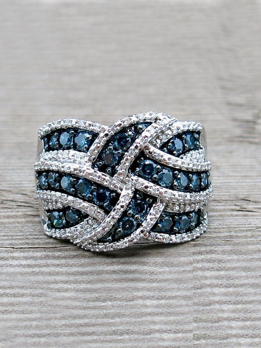 Rhinestone Decor Ring
