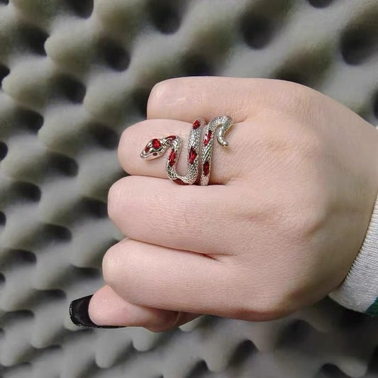 Silver Snake Ring