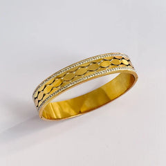 Elysian Luxe - 18k Gold Plated Cuff/Bangle