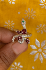 Elegant Snake Ring – Stainless Steel Fashion Jewelry