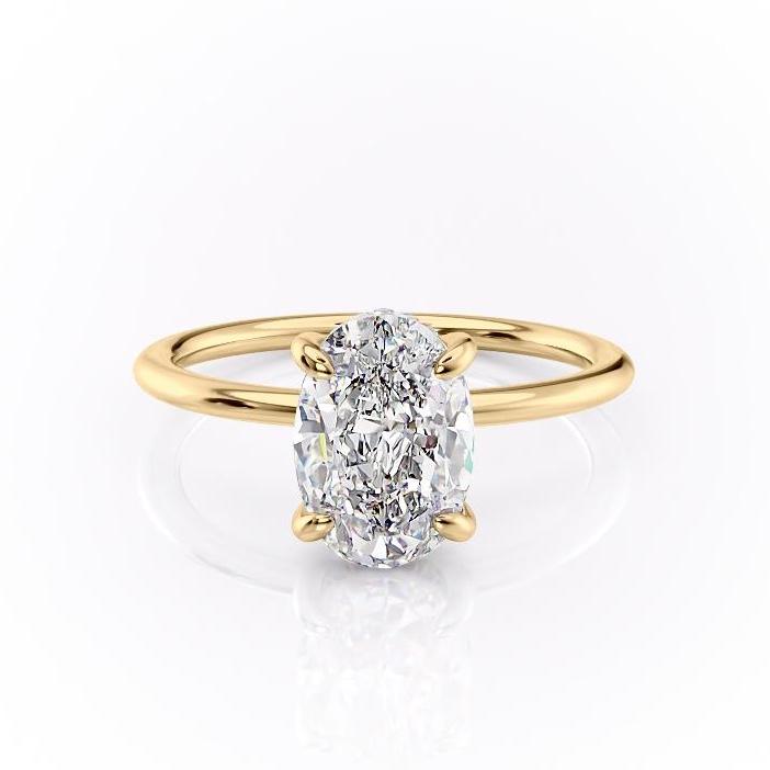 Oval Cut Engagement Ring – Luxyhub