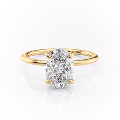 Oval Cut Engagement Ring – Luxyhub