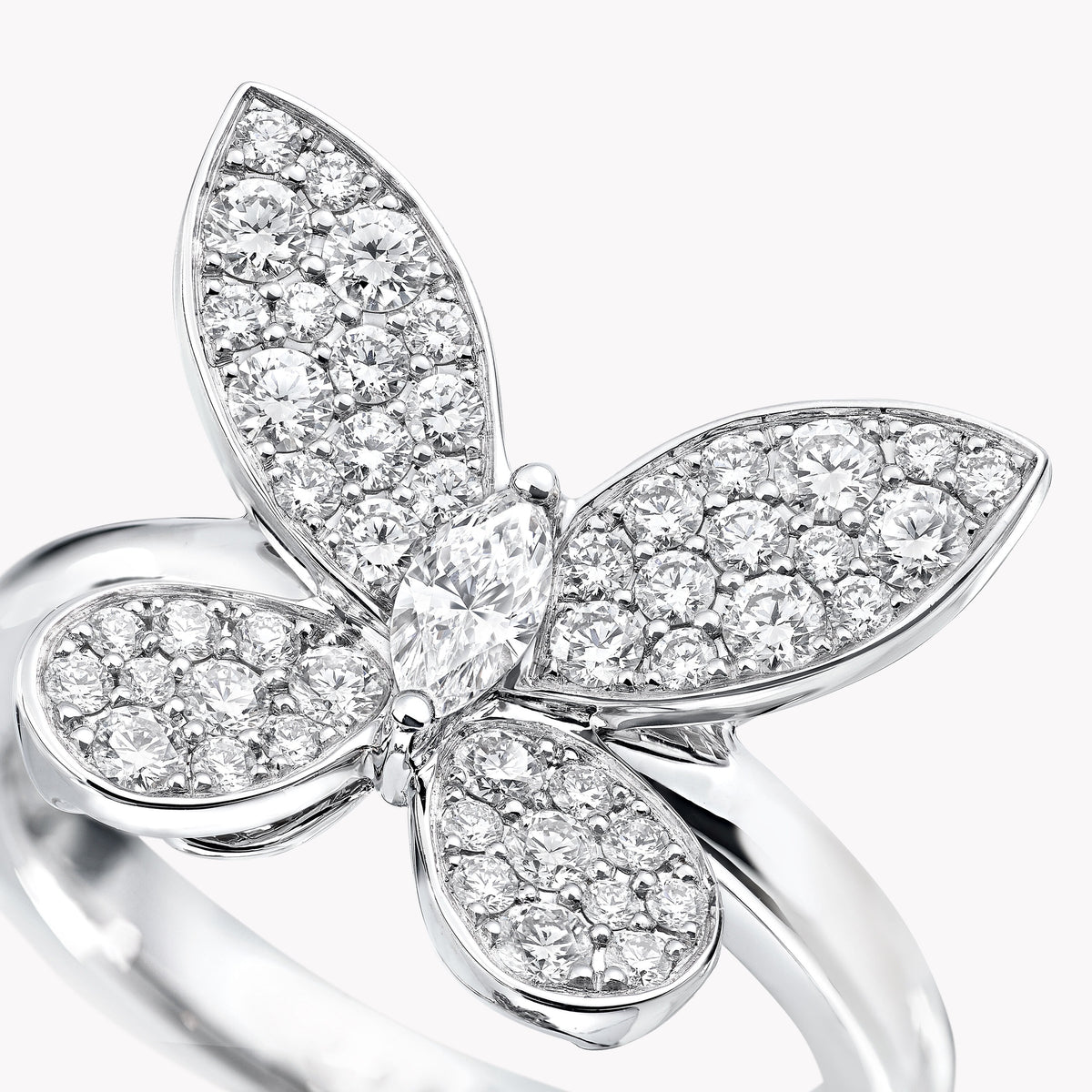 Butterfly Diamond Small Ring
