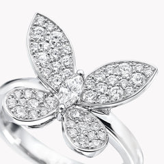 Butterfly Diamond Small Ring