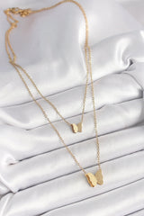 Gold Butterfly Pendant Necklace – Stainless Steel Jewelry