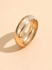 Elegant Solid Gold Bangle – Minimalist Everyday Jewelry