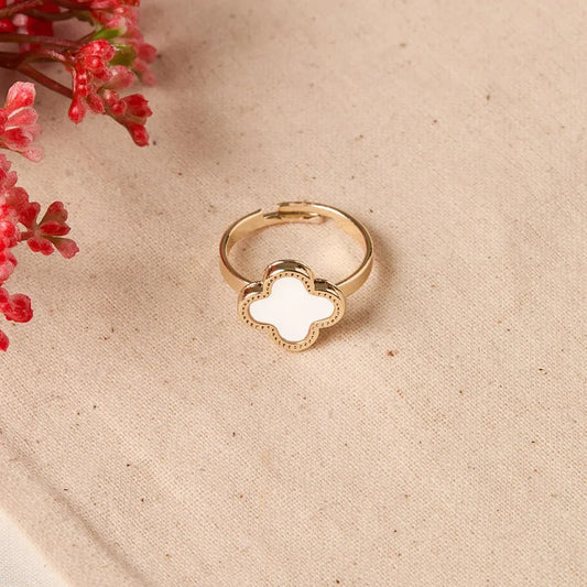 Black Clover Adjustable Ring