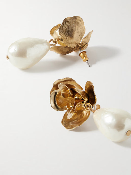 Vintage Flower Earrings