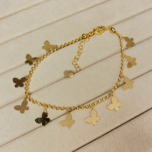 Korean Butterfly Bracelet | Dainty Luxury Jewelry