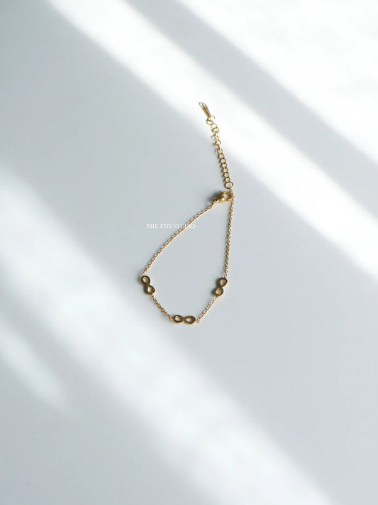 Infinity Chain Bracelet – Waterproof Gold Jewelry
