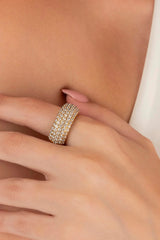 Gold Curve Ring