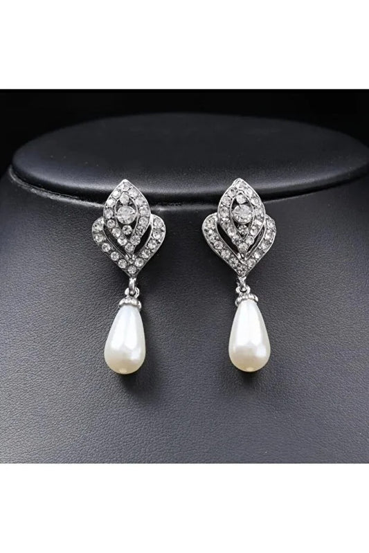 Pearl Charm Jewelry Set – 3pcs