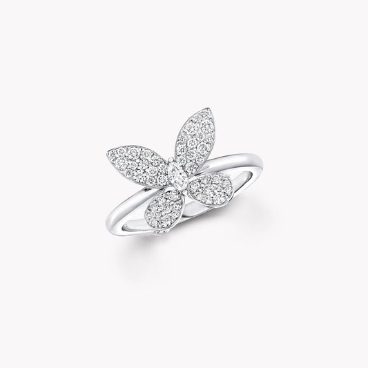 Butterfly Diamond Small Ring