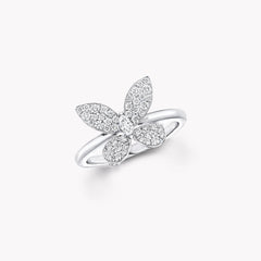 Butterfly Diamond Small Ring